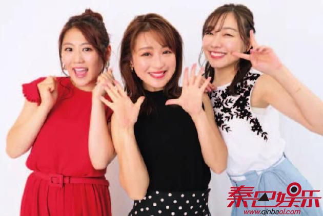 左起铃木奈奈、西野未姬、须田亚香里2